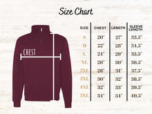 Load image into Gallery viewer, Founding Year 1/4 Zip Sweater (Embroidered)