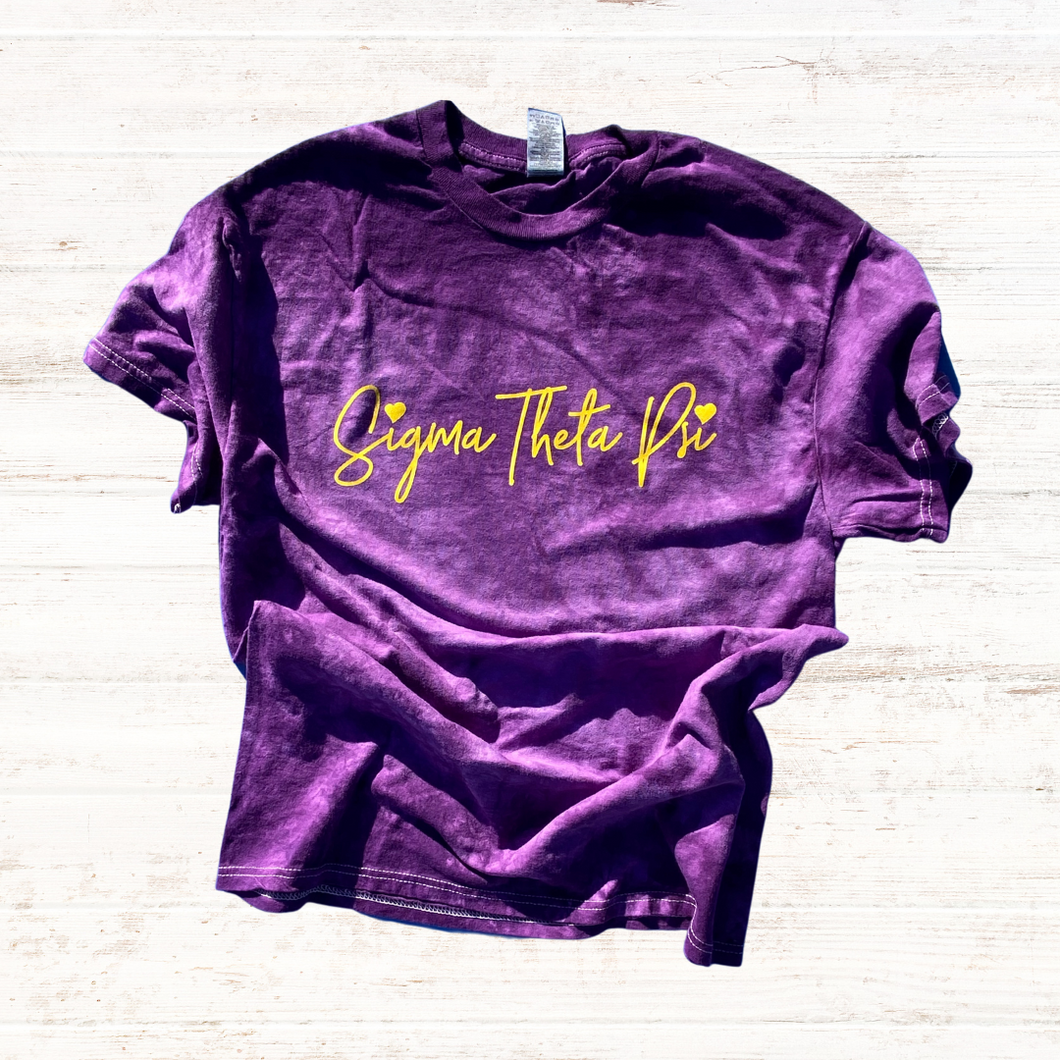 STP Tie Dye Purple T-Shirt