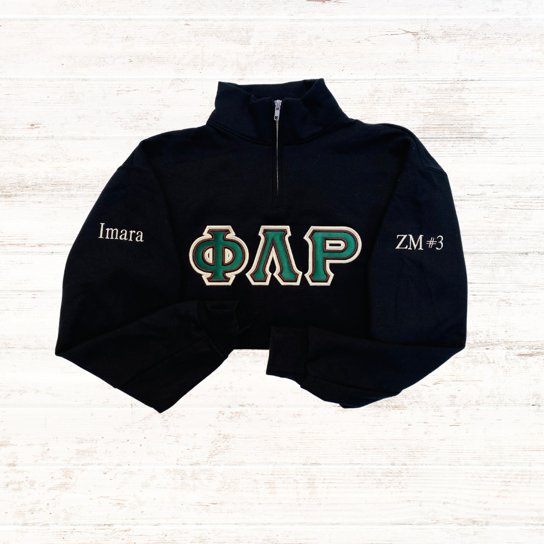 1/4 Zip Custom Sweater