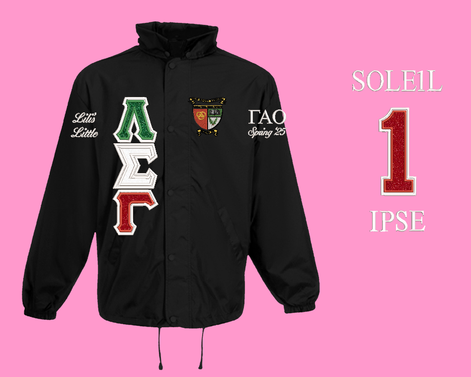 Lambda Sigma Gamma Jacket Template