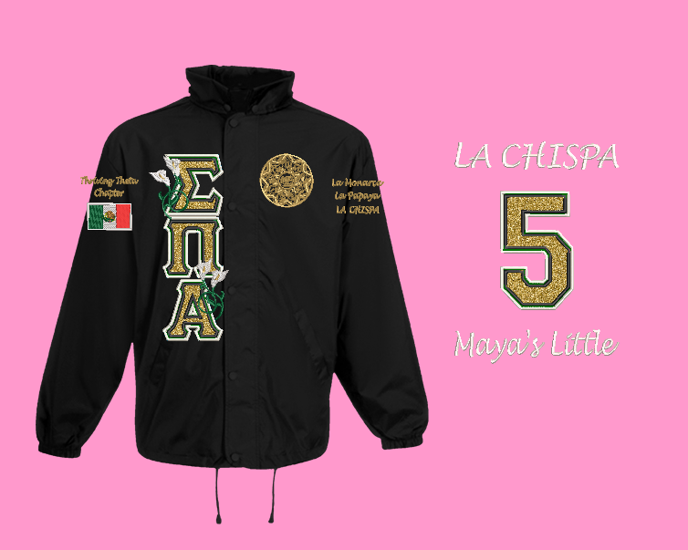 Sigma Pi Alpha Jacket Template