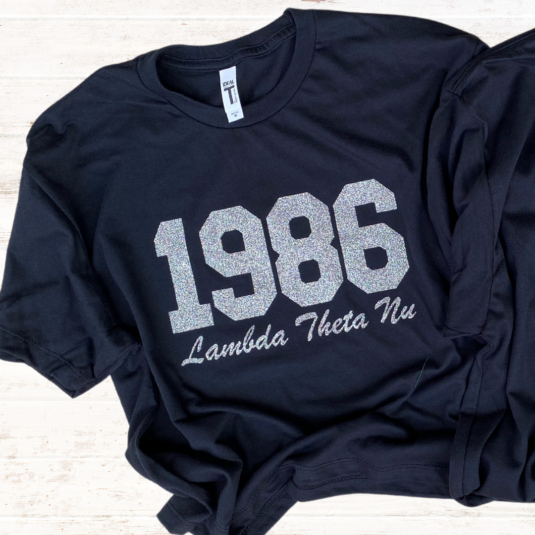 Cropped 1986 Year T-shirt