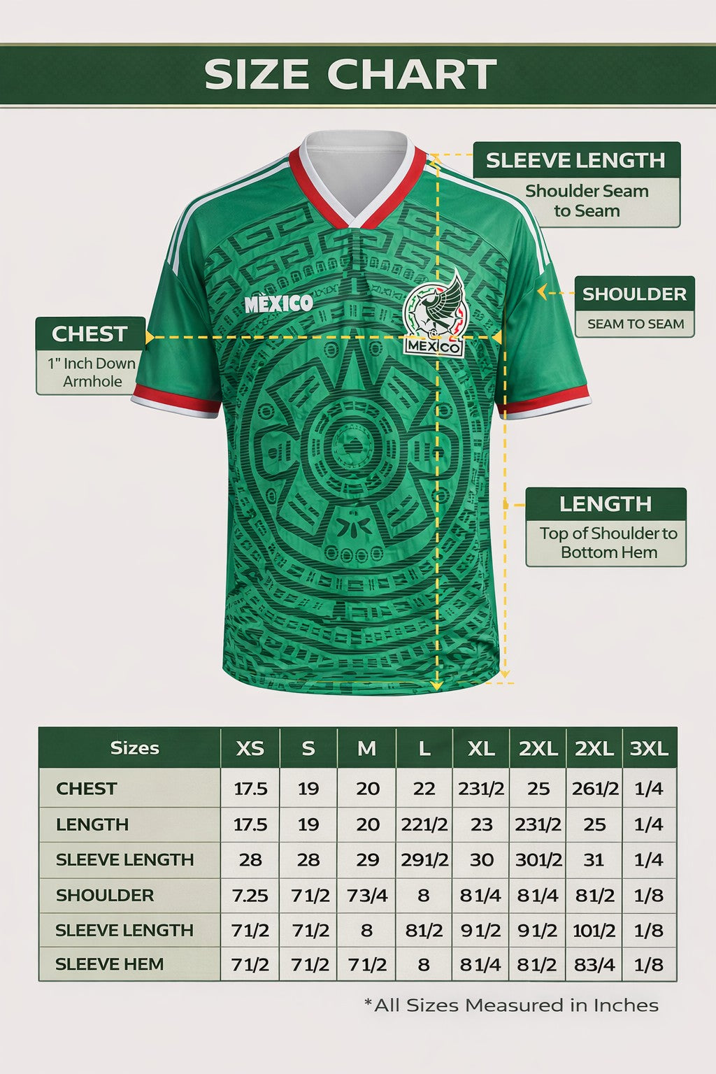 Mexico Replica Jersey
