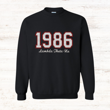 Load image into Gallery viewer, Lambda Theta Nu Founding Year Crewneck
