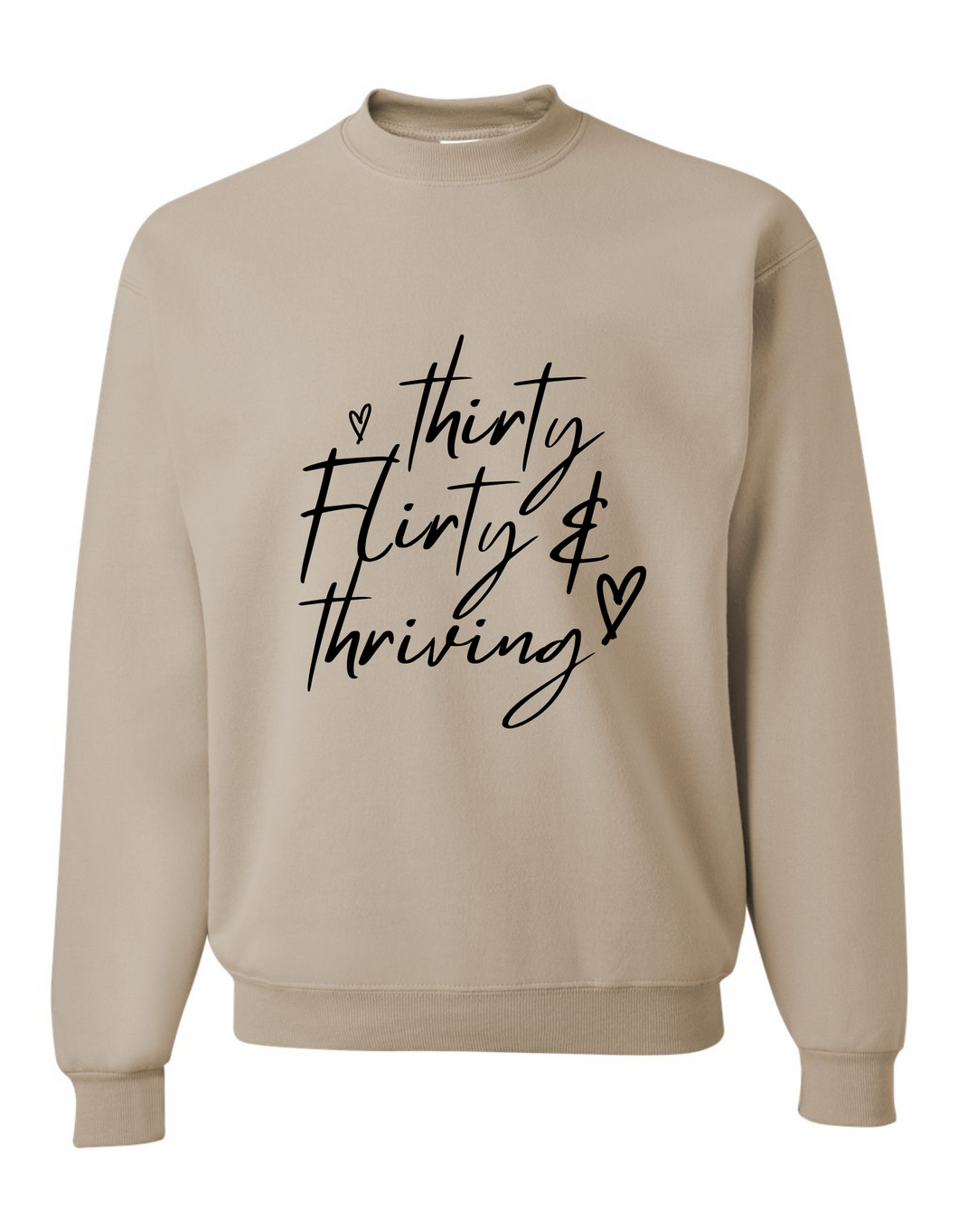 Sandstone Crewneck Sweater Design #1