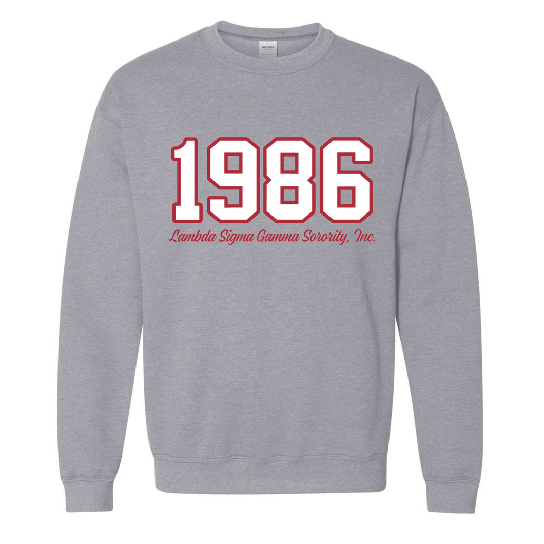 Founding Year Unisex Sweater (Screen Printed)