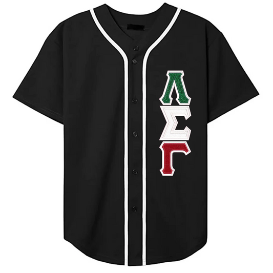 Tri-Color Embroidered Jersey