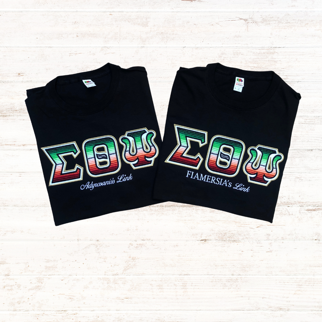 Serape Greek Letter T-shirt