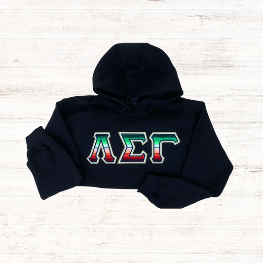 Serape Greek Letter Hoodie