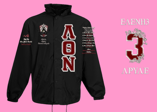 Lambda Theta Nu Jacket Template