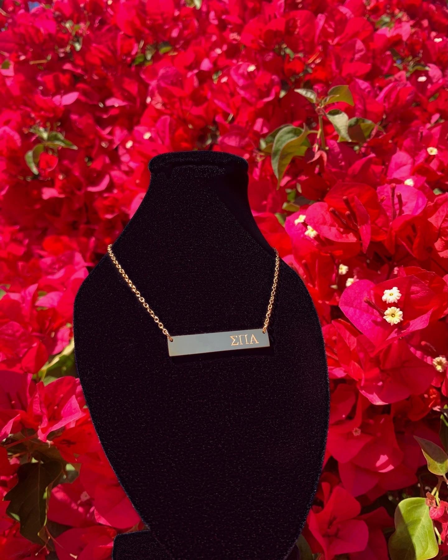 Sorority Bar Necklace