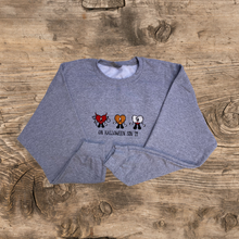 Load image into Gallery viewer, Un Halloween Sin Ti Embroidered Crewneck Sweater
